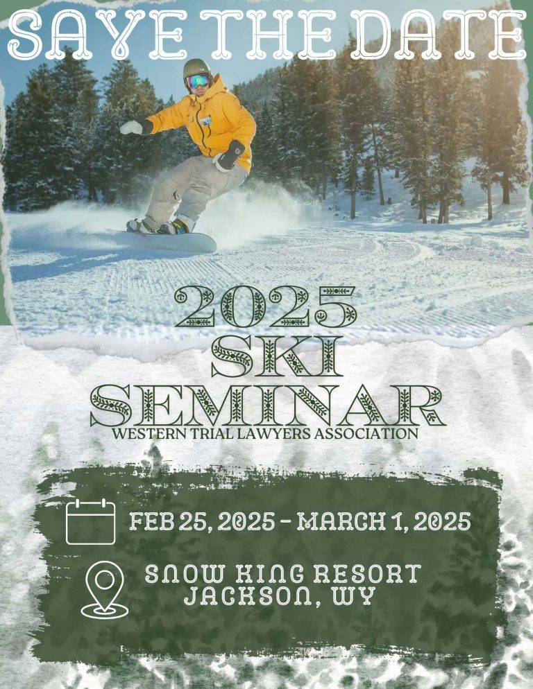 2025 Ski Seminar Date Flyer